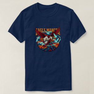 Eagle Mancer Tovenaars Fantasy Mystieke Vogel Kuns T-shirt