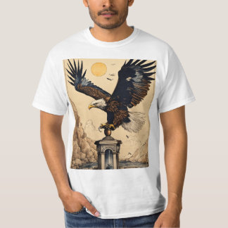 Eagle Mannen waarde T-shirt
