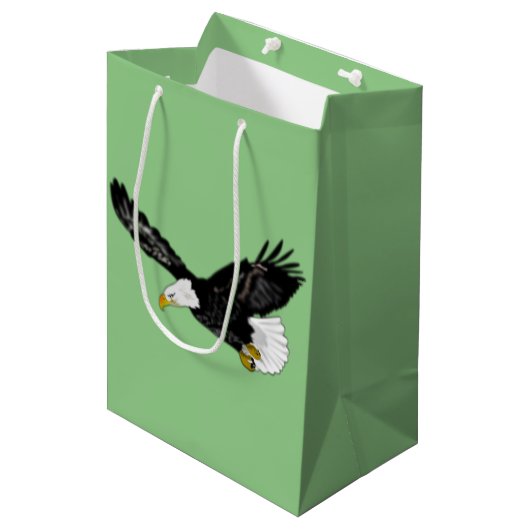 Eagle Medium Cadeauzakje (Voorkant Gekanteld)