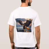Eagle merk in T-shirt (Achterkant)