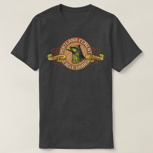Eagle Merk Portland Cement 1871 T-shirt (Design voorkant)