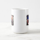 Eagle met Amerikaanse vlag en Mok van soldaten (Center)