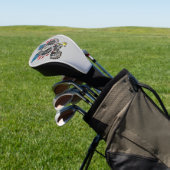 Eagle met Amerikaanse vlag Golfheadcover (Insitu)
