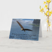 Eagle met Heilige Schrift Kaart (Gele Bloem)