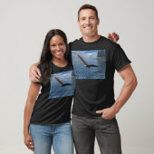 Eagle met scripts t-shirt (Unisex)