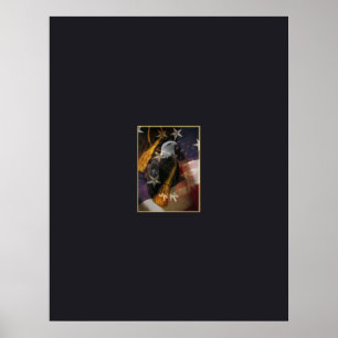 Eagle met tassel poster