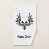 Eagle met twee HoofdDataset Bad Handdoek (Handdoek)
