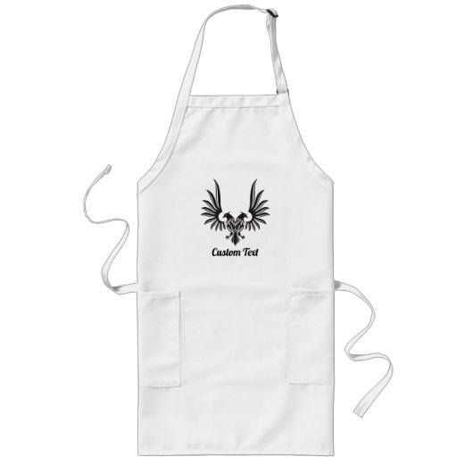 Eagle met twee hoofden Apron Lang Schort (Voorkant)