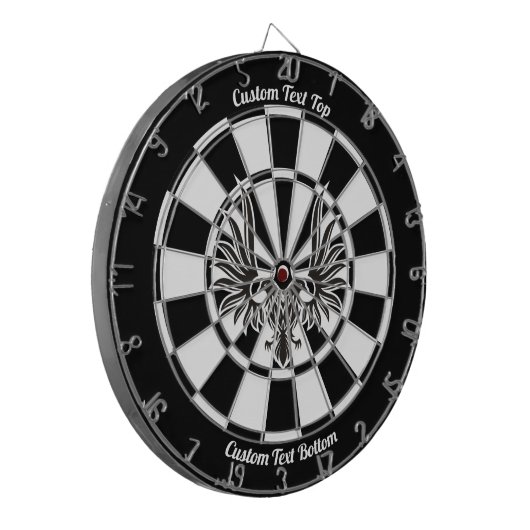 Eagle met twee hoofden Dartboard met Darts Dartbord (Voorkant Links)