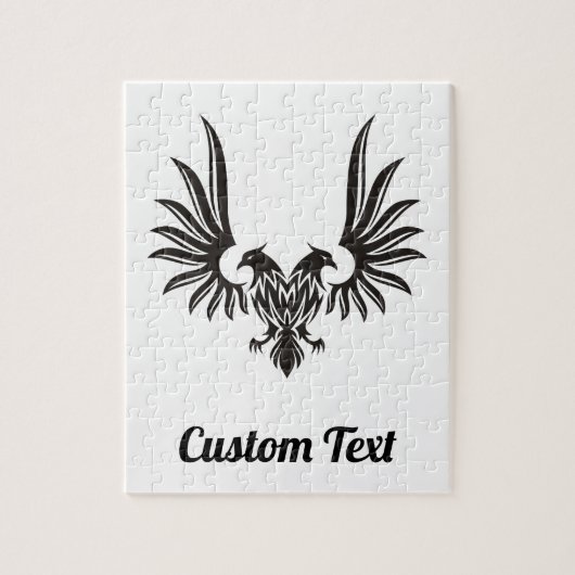 Eagle met twee hoofden Jigzaag Puzzle Legpuzzel (Verticaal)