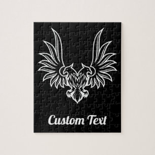 Eagle met twee hoofden Jigzaag Puzzle Legpuzzel