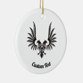 Eagle met twee hoofden keramische siervoorwerpen keramisch ornament (Rechts)