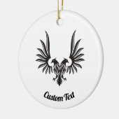 Eagle met twee hoofden keramische siervoorwerpen keramisch ornament (Links)