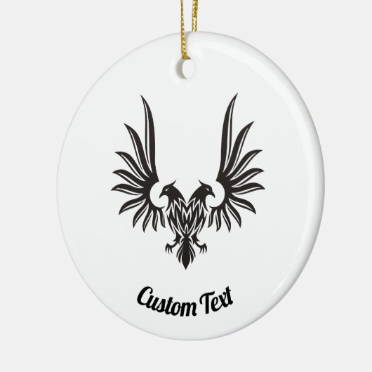 Eagle met twee hoofden keramische siervoorwerpen keramisch ornament (Links)