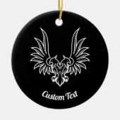 Eagle met twee hoofden keramische siervoorwerpen keramisch ornament (Voorkant)