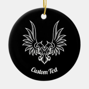 Eagle met twee hoofden keramische siervoorwerpen keramisch ornament