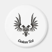 Eagle met twee Hoofden Magnet (Voorkant)