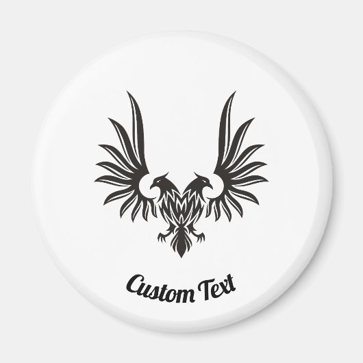 Eagle met twee Hoofden Magnet (Voorkant)