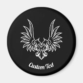 Eagle met twee Hoofden Magnet (Voorkant)