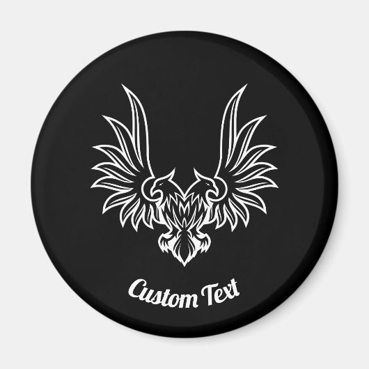 Eagle met twee Hoofden Magnet (Voorkant)