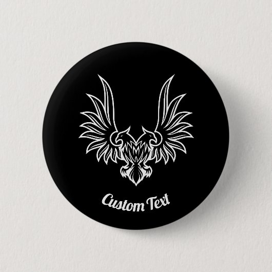 Eagle met twee hoofden Pinback Button (Voorkant)