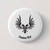 Eagle met twee hoofden Pinback Button (Voorkant)