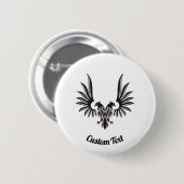 Eagle met twee hoofden Pinback Button (Voorkant /achterkant)