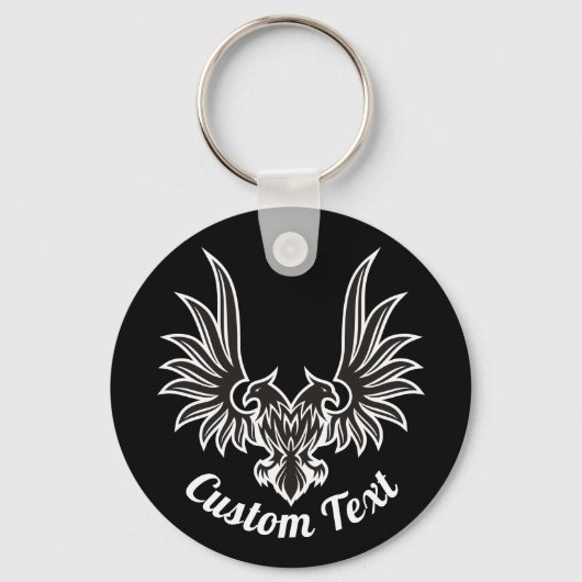 Eagle met twee hoofden Sleutelhanger (Voorkant)