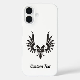 Eagle met twee iPhone-hoofdletters iPhone 16 Hoesje
