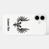 Eagle met twee iPhone-hoofdletters Case-Mate iPhone Case (Achterkant (horizontaal))