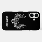 Eagle met twee iPhone-hoofdletters Case-Mate iPhone Case (Achterkant (horizontaal))