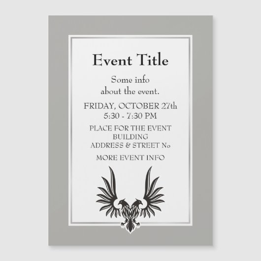 Eagle met twee kop (Voorkant)