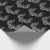 Eagle met twee kop cadeaupapier (Hoek)