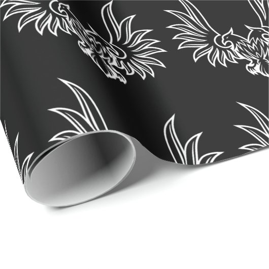 Eagle met twee kop cadeaupapier (Rol Hoek)