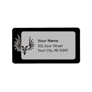 Eagle met twee kop etiket