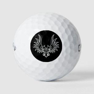 Eagle met twee kop golfballen