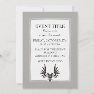 Eagle met twee kop kaart