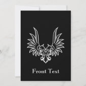 Eagle met twee kop kaart (Voorkant)