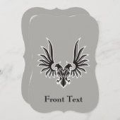 Eagle met twee kop kaart (Voorkant / Achterkant)