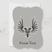 Eagle met twee kop kaart (Voorkant)