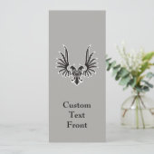 Eagle met twee kop kaart (Staand voorkant)