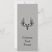 Eagle met twee kop kaart (Voorkant)