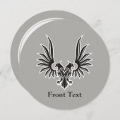 Eagle met twee kop kaart (Voorkant / Achterkant)