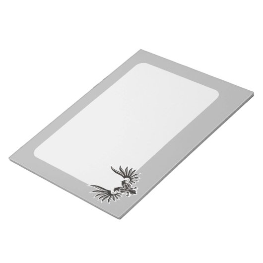 Eagle met twee kop notitieblok (Schuin)