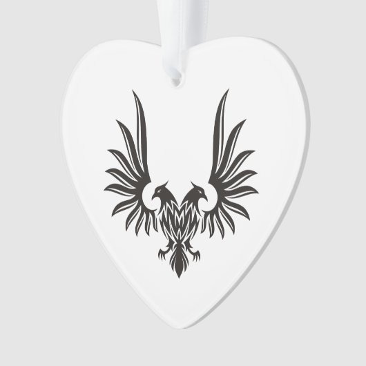 Eagle met twee kop Ornament (voorkant)