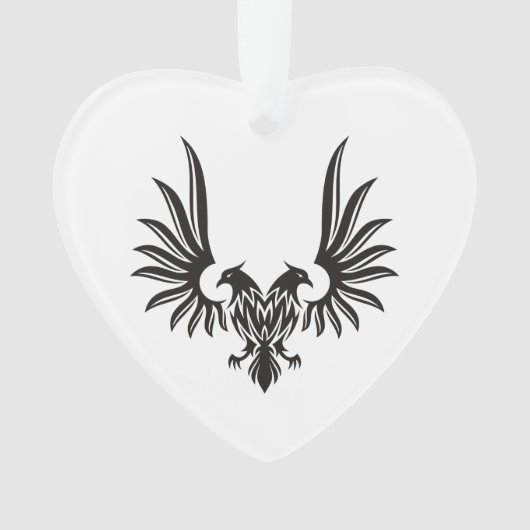 Eagle met twee kop Ornament (voorkant)