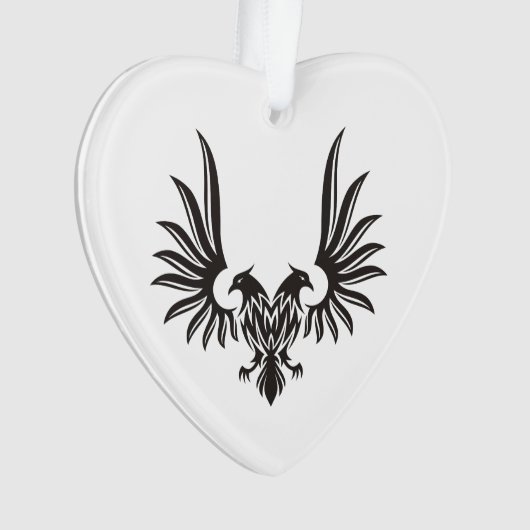 Eagle met twee kop Ornament (voorkant)