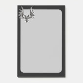 Eagle met twee kop post-it® notes (Voorkant)