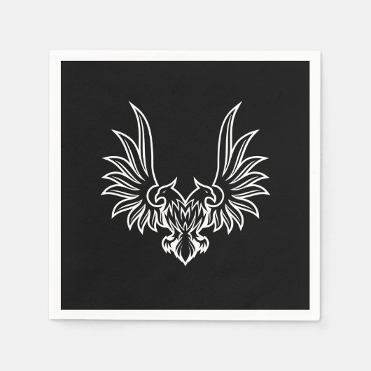Eagle met twee kop servet (Voorkant)