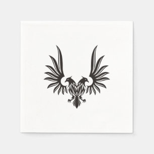 Eagle met twee kop servet